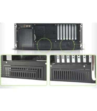 Techly Chassis Industrial Rack 19/Desktop 4U Ultra Compact Black" I-CASE MP-P4HX-BLK6