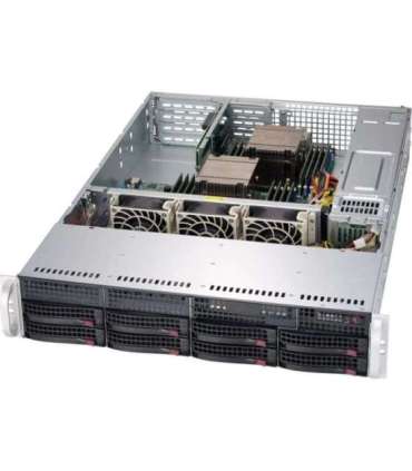 Supermicro 825TQC-R802WB Rack Black 800 W