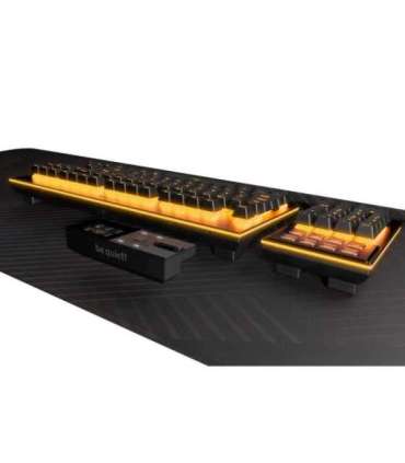 be quiet! Dark Mount Silent Tactile US ANSI keyboard Gaming USB QWERTY US English Black