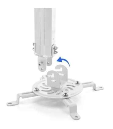 Techly Projector Ceiling Support Extension 380-580 mm Silver ICA-PM 18S