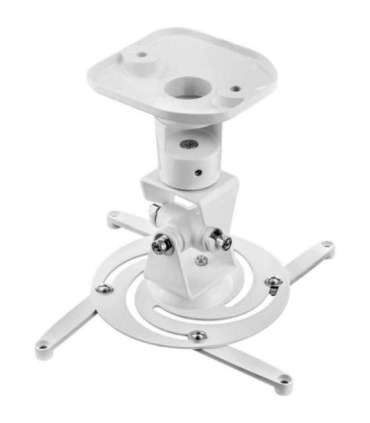 Techly Universal Ceiling Bracket for Projector, White ICA-PM 100WH