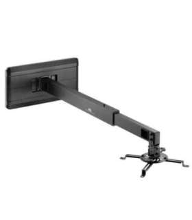 Maclean short throw projector wall mount, max 15kg, MC-945