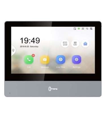 Hikvision DS-KH8350-TE1 video intercom system 17.8 cm (7") Black, Grey