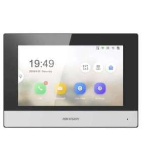 Hikvision DS-KH6320-WTE1 video door entry system 17.8 cm (7") Black, Silver