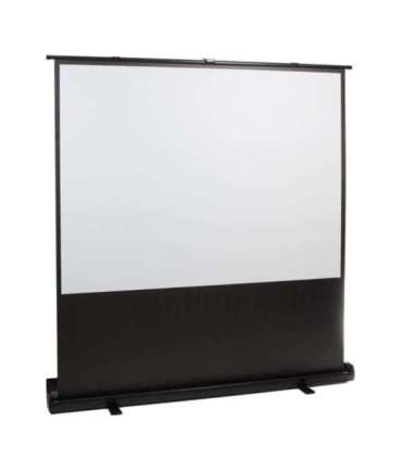 Maclean portable projection screen, compact, floor, 66", 16:9, MC-210
