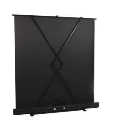 Maclean portable projection screen, compact, floor, 66", 16:9, MC-210