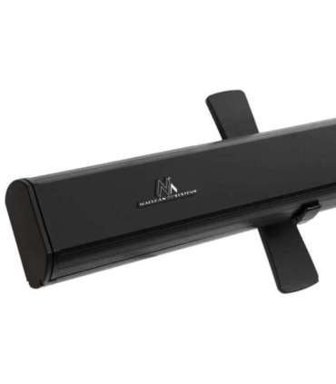 Maclean MC-963 portable projection screen, compact, floor, 86", 4:3