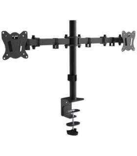 Montis Uchwyt monitorowy podwójny Everest 13-27" MT015 68.6 cm (27") Black Desk