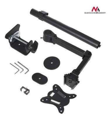 Maclean MC-690 TV mount 68.6 cm (27") Black