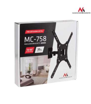 TV & Monitor Wall Mount Maclean MC-758 Brackets