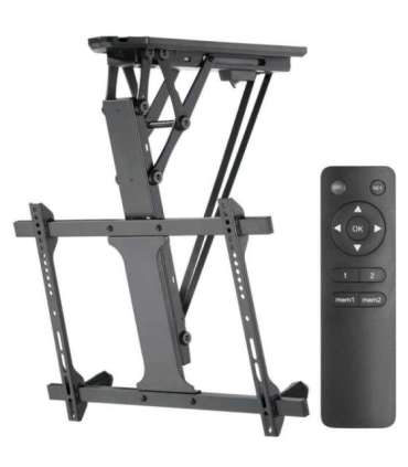 Maclean MC-880 Electric Ceiling TV Mount, 32"-70" 35kg max + Remote Control max VESA 600x411