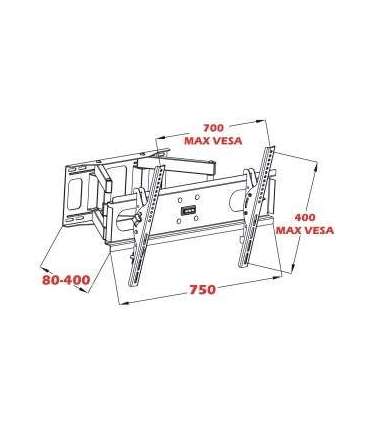 Mount to the 14-42" LCD/LED TV 35KG ART AR-44