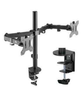 Maclean MC-884 monitor mount / stand 81.3 cm (32") Black Desk