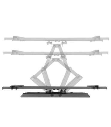 Maclean MC-881 TV bracket 37-85 " Black max Vesa 600x400 60kg