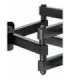 Gembird WM-80ST-03 TV mount/stand 2.03 m (80") Black