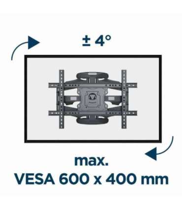 Gembird WM-75ST-01 TV mount/stand 190.5 cm (75") Black