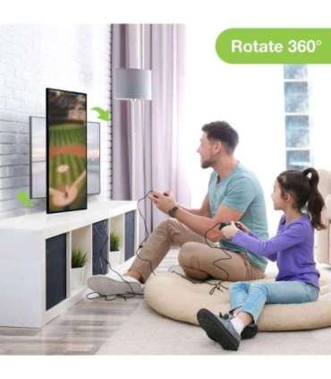 Techly 23-55 Universal LCD TV Wall Mount Bracket Black" ICA-PLB 136M