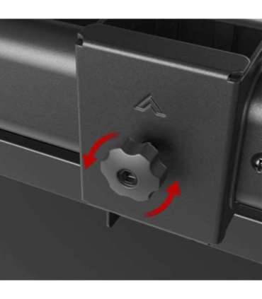 Maclean ceiling mount for two TVs, max load 2x40kg, 34-60", max VESA 600x400, MC-111 B