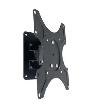 Techly 19-37" Wall Bracket for LED LCD TV Tilt 1 Swivel Black" ICA-LCD 2900B