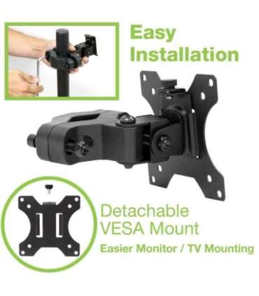 Techly ICALCD100BK Black Desk