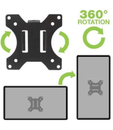 Techly ICALCD100BK Black Desk