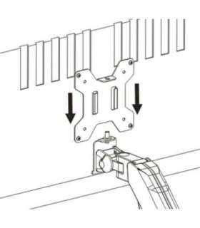 HOLDER FOR 1 LED/LCD MONITOR 13-27" L-11GD ART