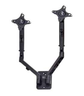 Gembird MA-WA2-01 monitor mount / stand 68.6 cm (27") Black Wall