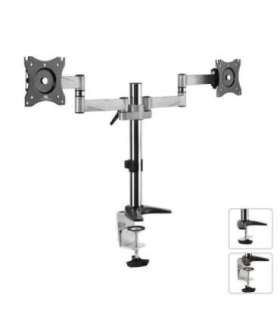 Desk holder for two LCD monitors Maclean MC-714 13-27 "8kg aluminum