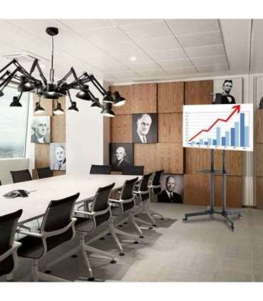 Techly ICA-TR16T signage display mount 177.8 cm (70") Black