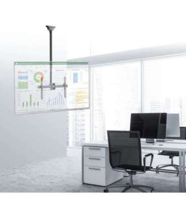 Techly 37-70 Telescopic Ceiling Long Support LED TV LCD" ICA-CPLB 946L