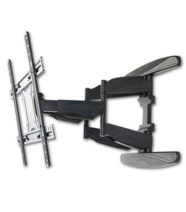 Techly 40-80 Ultra Slim Full Motion LCD TV Wall Mount Bracket Black" ICA-PLB 172L