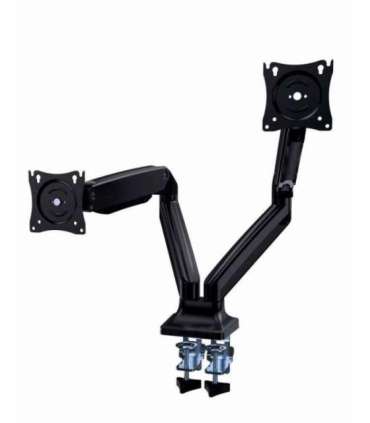 Gembird MA-DA2-03 monitor mount / stand 88.9 cm (35") Desk Black