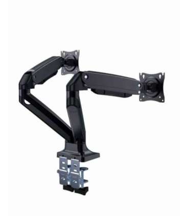 Gembird MA-DA2-03 monitor mount / stand 88.9 cm (35") Desk Black