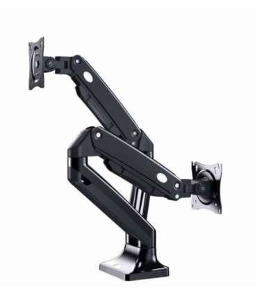 Gembird MA-DA2-03 monitor mount / stand 88.9 cm (35") Desk Black