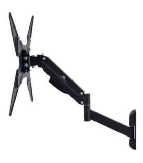 TV or monitor holder black Maclean MC-784 gas spring 32 "-55" 22kg 2 arms