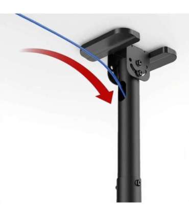 Maclean ceiling mount for TV, max load 60kg, 43-86", max VESA 600x400, MC-112 B