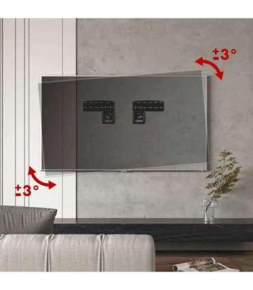 Maclean TV bracket, compatible with Samsung QLED TVs, 43"-85", max. 60kg, MC-806 N