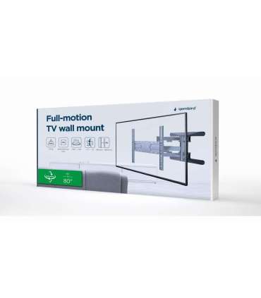 Gembird WM-80ST-01 TV mount/stand 2.03 m (80") Steel