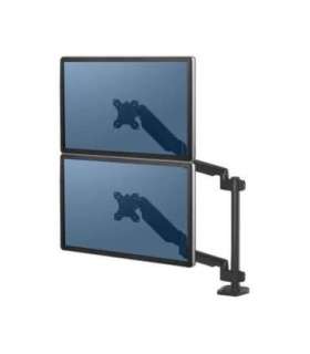 Fellowes Ergonomics arm for 2 vertical monitors - Platinum series