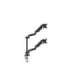 Fellowes Ergonomics arm for 2 vertical monitors - Platinum series
