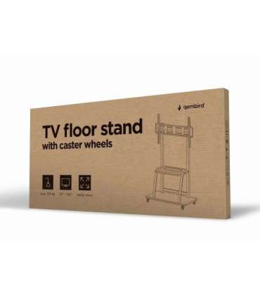 Gembird TVS-100F-01 signage display mount 2.54 m (100") Black