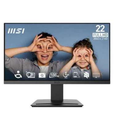 MSI PRO MP223 E2 computer monitor 54.5 cm (21.4") 1920 x 1080 pixels Full HD LED Black