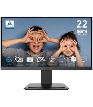 MSI PRO MP223 E2 computer monitor 54.5 cm (21.4") 1920 x 1080 pixels Full HD LED Black