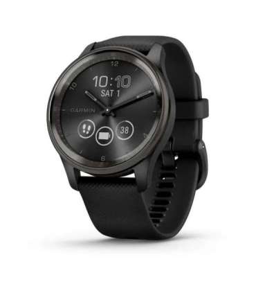 Garmin vivomove Trend LCD 40 mm Hybrid 254 x 346 pixels Touchscreen Black GPS (satellite)