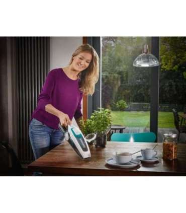 Leifheit PowerVac 2in1 2-in-1 stick vacuum Battery Dry Cyclonic Bagless Black, Blue, White