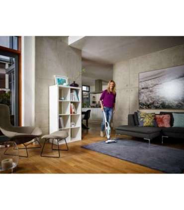 Leifheit PowerVac 2in1 2-in-1 stick vacuum Battery Dry Cyclonic Bagless Black, Blue, White