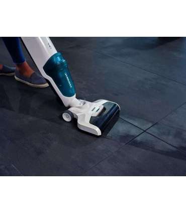 Leifheit Regulus Aqua PowerVac Stick vacuum Battery Wet Green, White