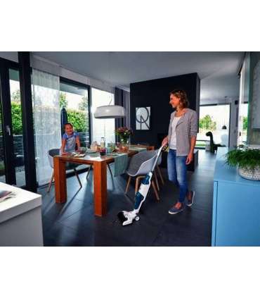 Leifheit Regulus Aqua PowerVac Stick vacuum Battery Wet Green, White