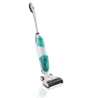 Leifheit Regulus Aqua PowerVac Stick vacuum Battery Dry&wet Foam Bagless Blue, Grey, White