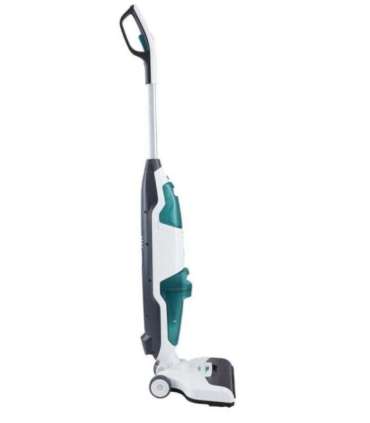 Leifheit Regulus Aqua PowerVac Stick vacuum Battery Dry&wet Foam Bagless Blue, Grey, White